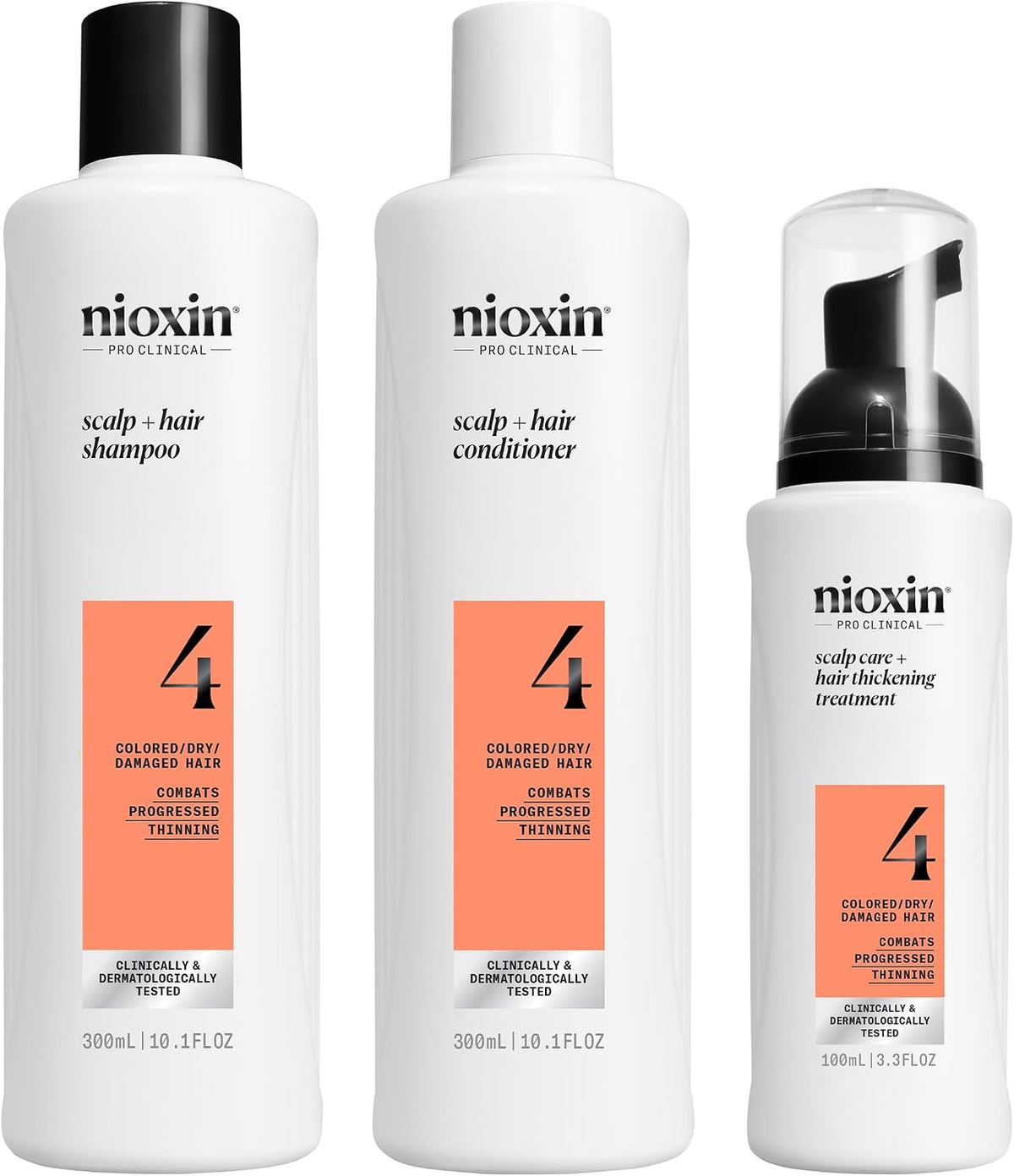 Nioxin Pro Clinical Scalp Care + Thickening System 300ml (System 4)