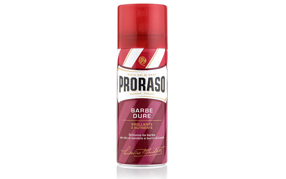 PRORASO MINIFOAM SHEABUTTER AND SANDALWOOD 50ML