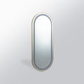 Mirplay Loop CG Mirror in golden color edge