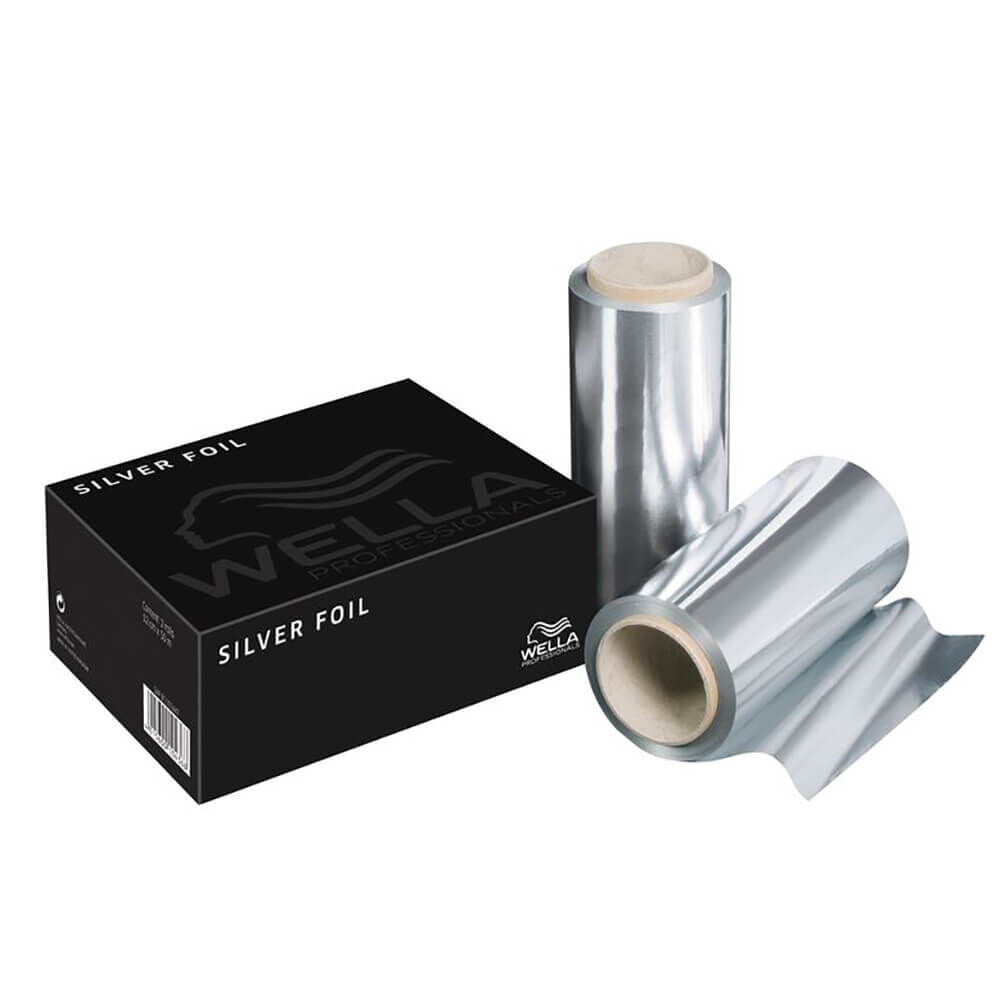WELLA PROFESSIONALS ALUMINIUM FOIL SILVER 50M ORDER 1 PACK OF 2