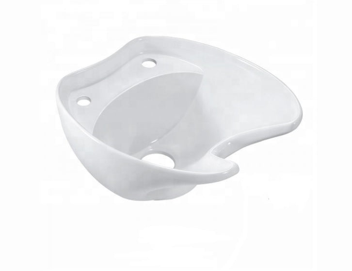 Karma Shampoo Basin Deep White Complete 032204