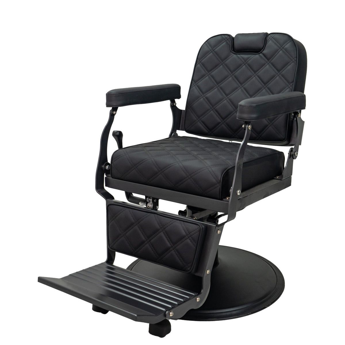 Karma Barber Chair Hydraulic Pump Extra Large 048201 - Black