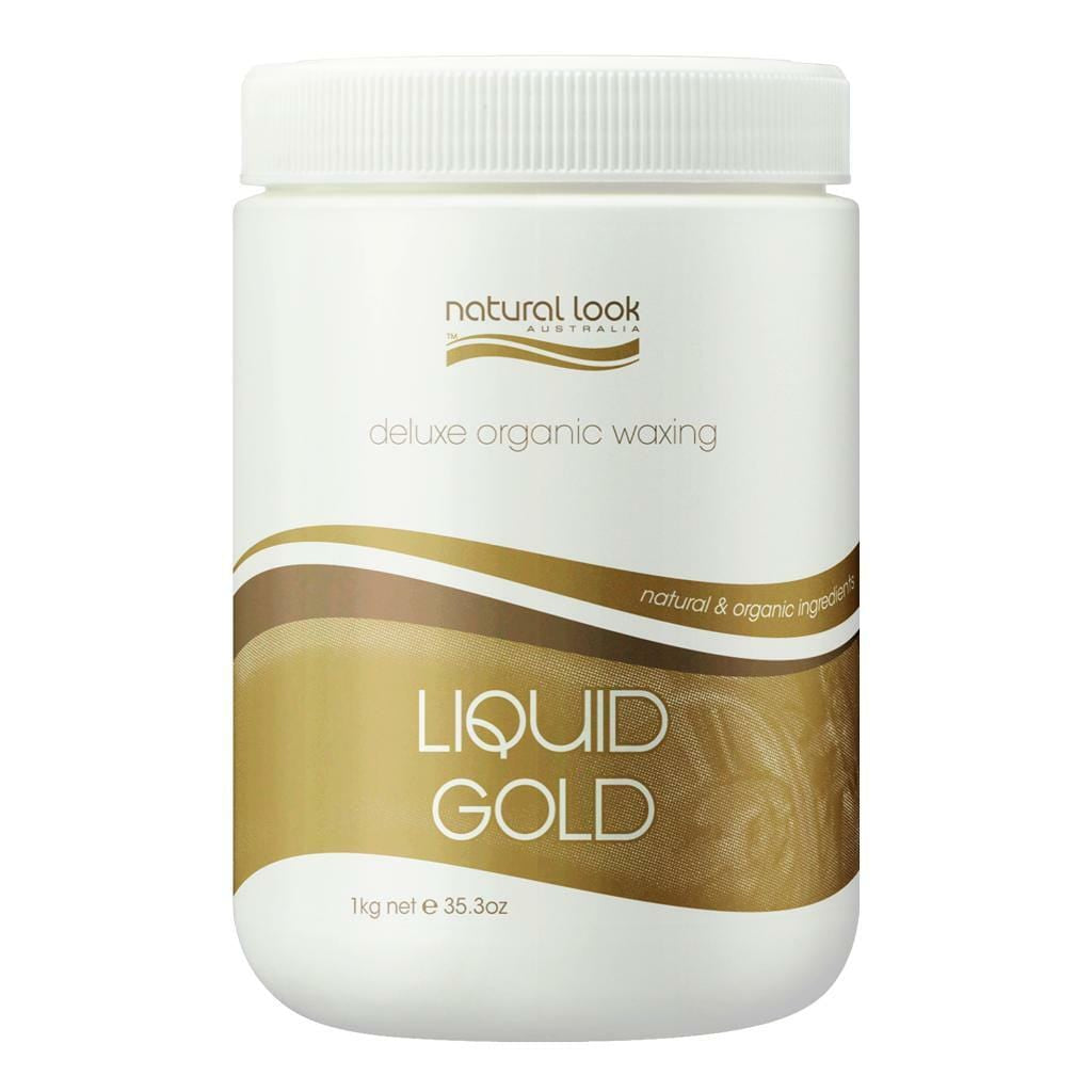 Natural Look Liquid Gold Strip Wax Tub 1kg