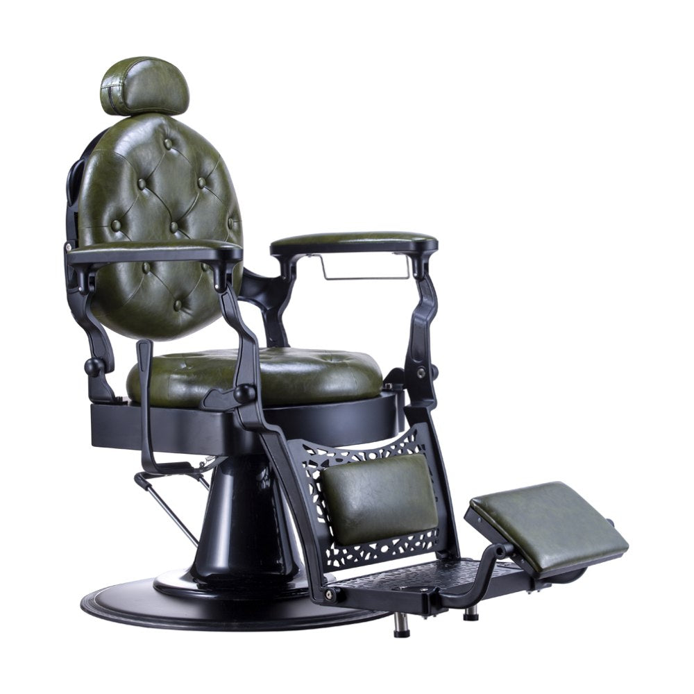 Karma Gold Coast Barber Chair 04030901 - Green And Black