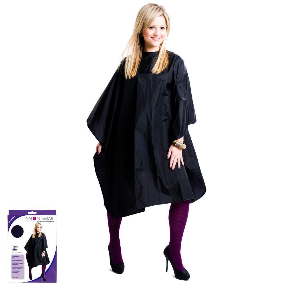 Salon Smart Tint Me Cape - Extra Large - Black