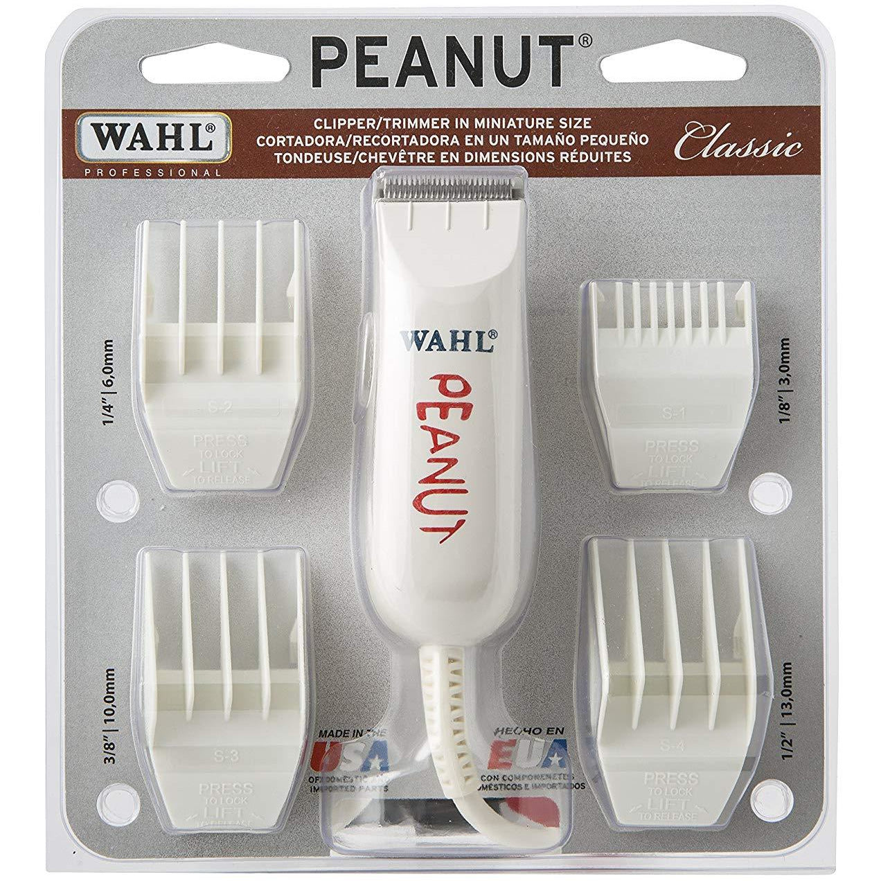 Wahl Peanut No 4 Guide Comb White