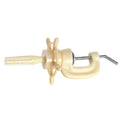 Dateline Large Plastic Ivory Clamp - Cream
