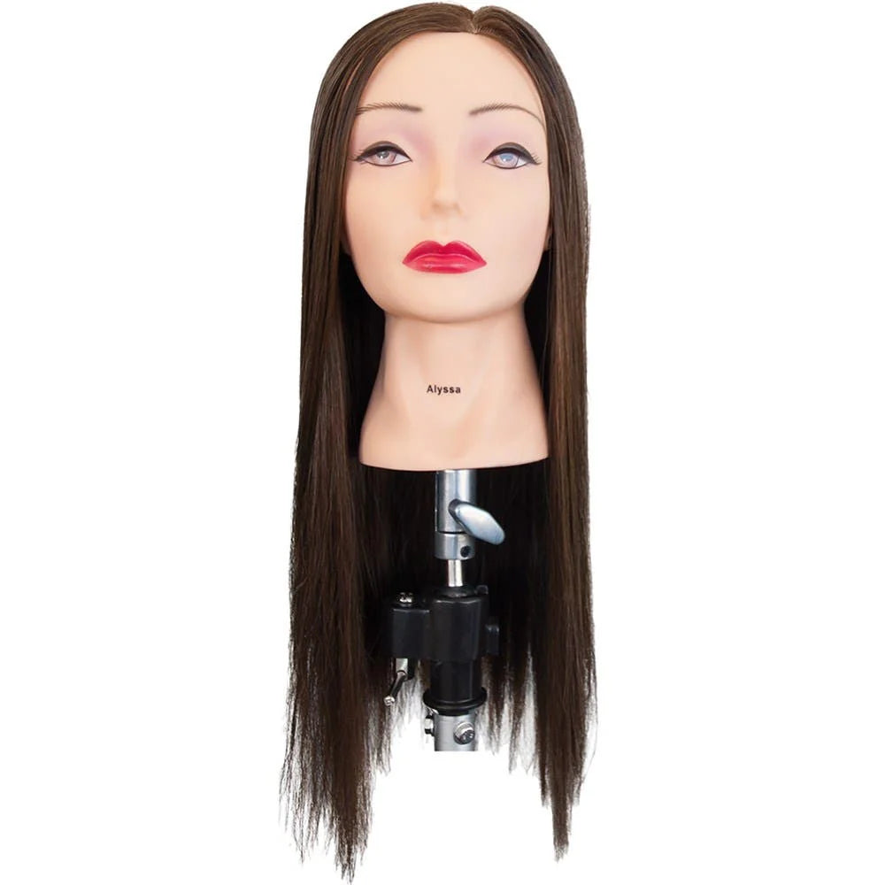 Dateline Professional Mannequin Long Protein Fibre Hair Golden Brown - Alyssa
