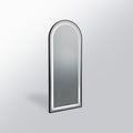 Mirplay Rec CB Mirror in black color edge
