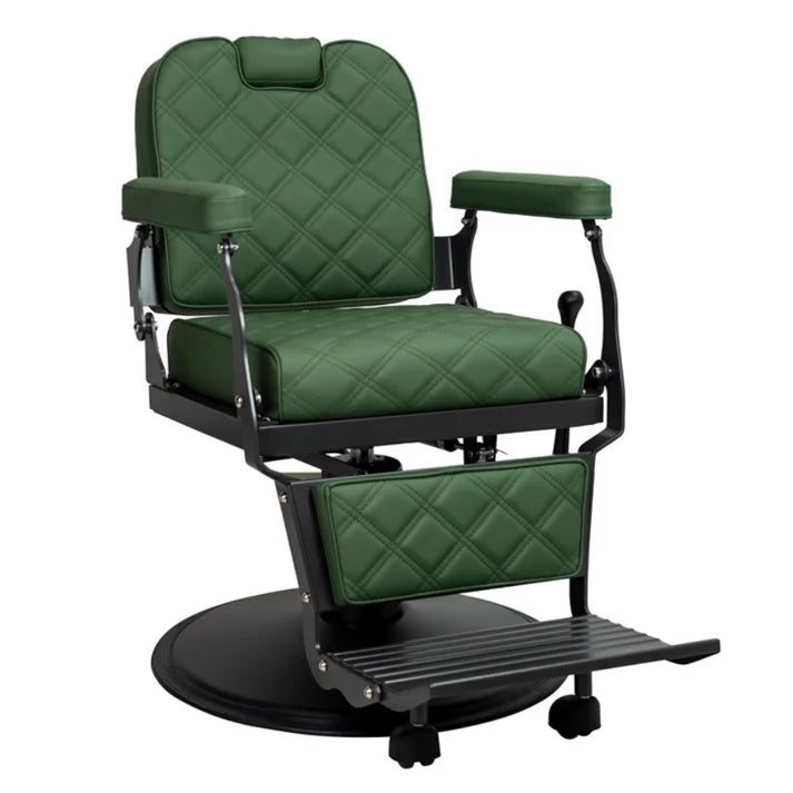 Karma Paddington Barber Chair Green And Black 04101701