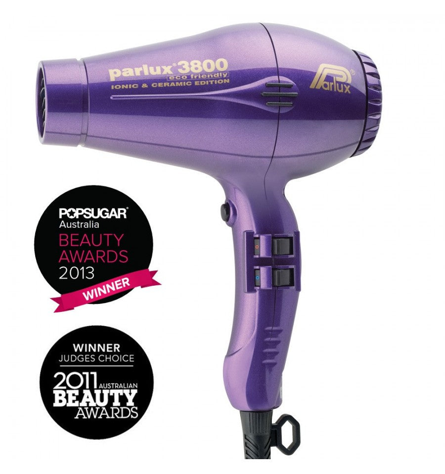 Parlux 3800 Ceramic & Ionic Dryer 2100W - Purple