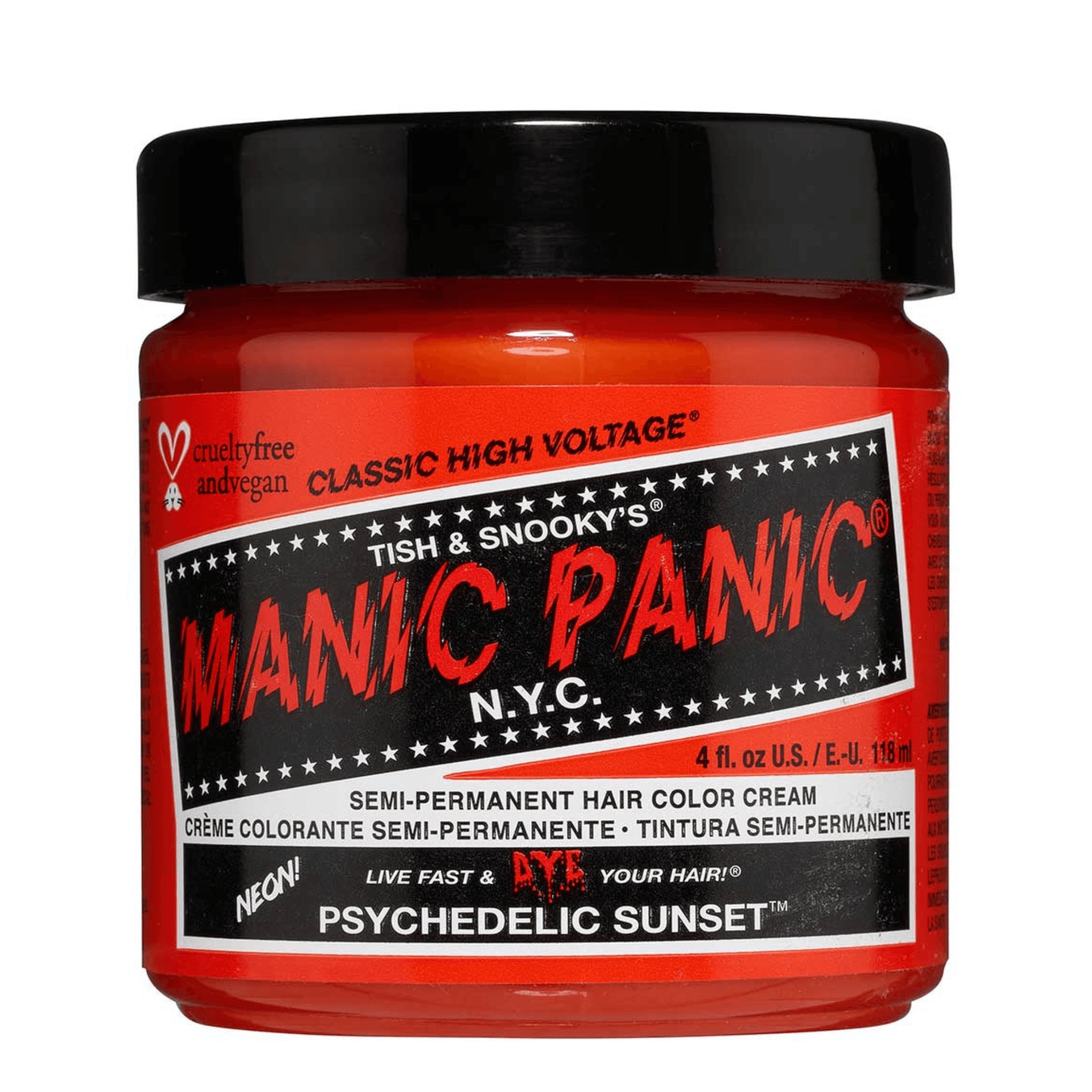 Manic Panic Amplified 118ml - Pillarbox Red