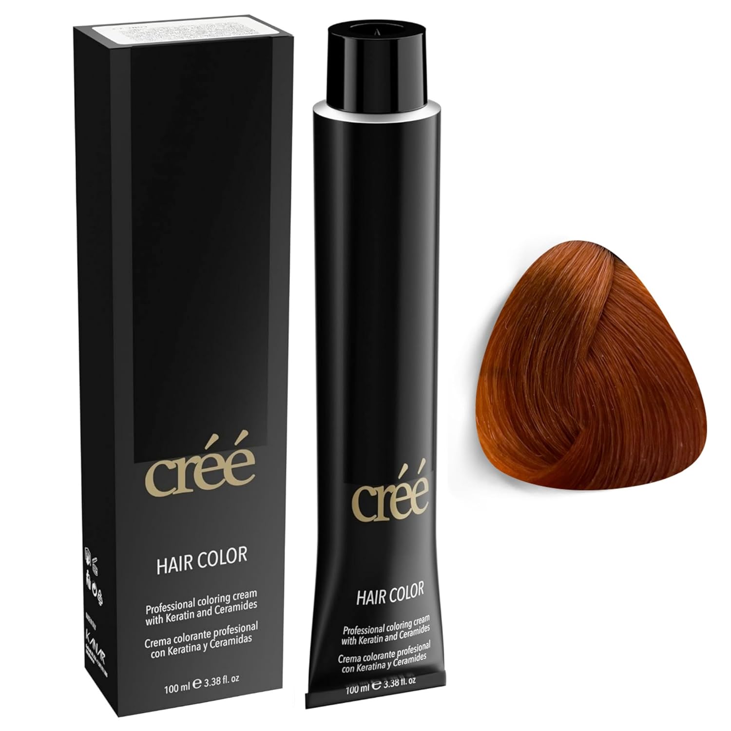 Cree Colour 100g - 8.43 Light Golden Copper Blonde with Plex Technology