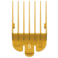 Wahl No. 5 Plastic Tab Attachment Comb 5/8inch Yellow