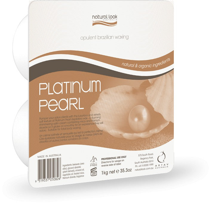Natural Look Platinum Paradise Hard Wax 1kg