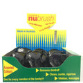 Nu Brush Black Colour Scalp Brush 12pk