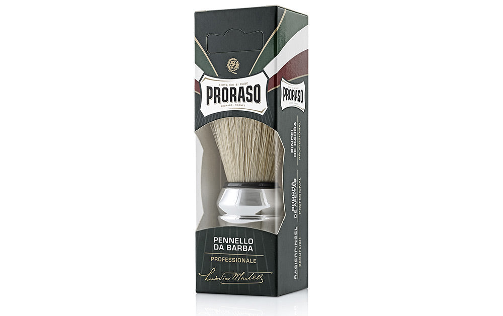 Proraso Professional Boar Bristle Shaving Brush Large Chrome
