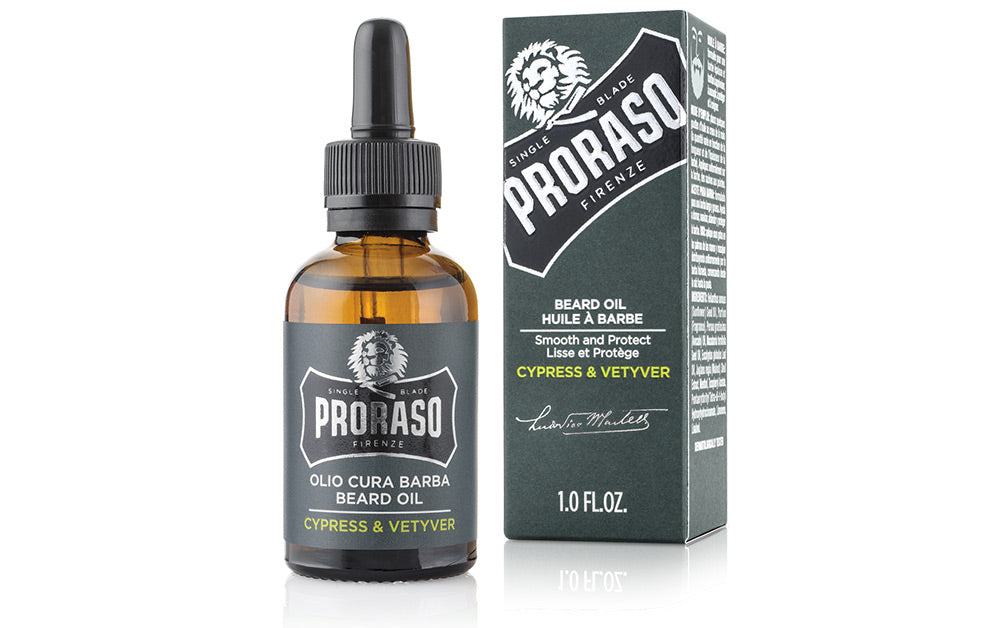 Proraso Beard Oil Cypress And Vetyver 30ml