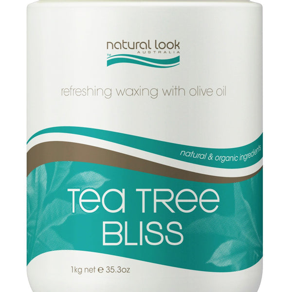 Natural Look Tea Tree Bliss Strip Wax Tub 1kg
