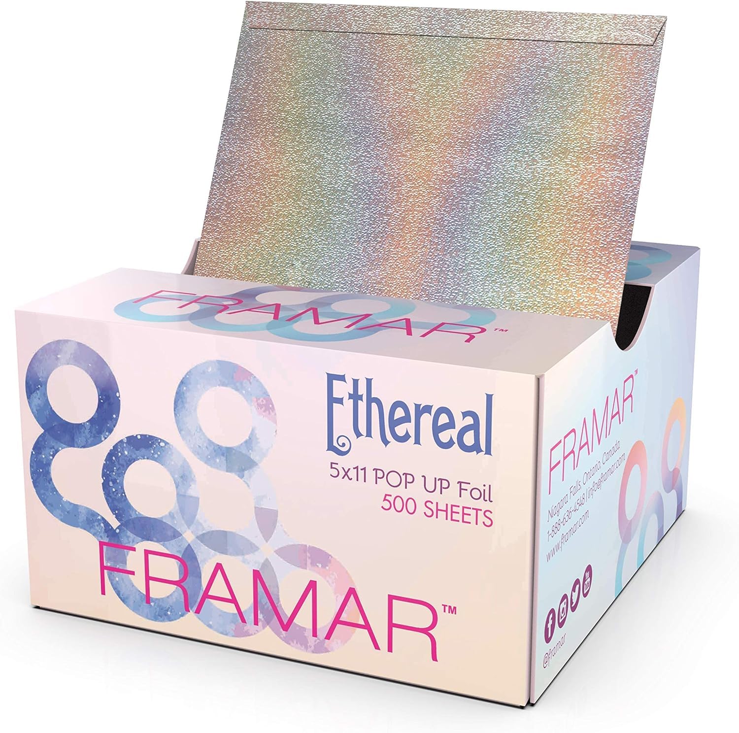 Framar Pop Ups Ethereal Foil 127 x 279mm 500 Sheets