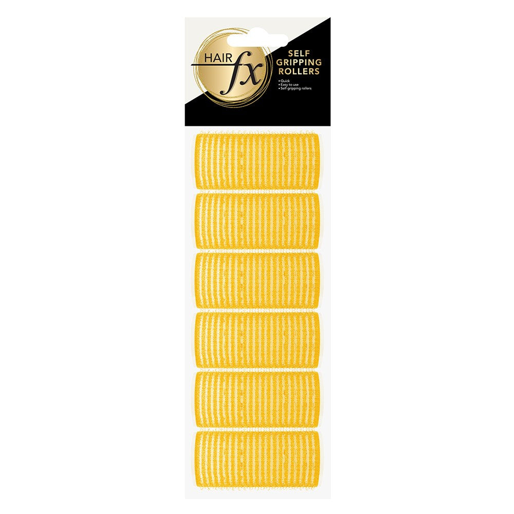 Hair Fx Self Grip Rollers 33mm Yellow
