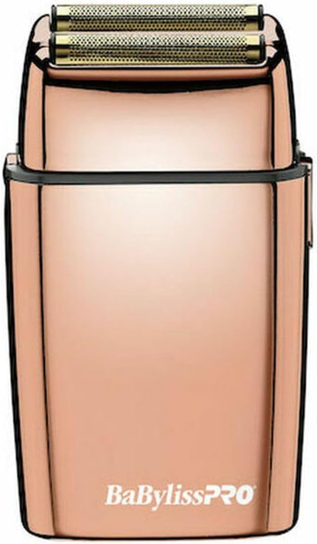 BaBylissPRO Rose Gold Double Foil Shaver