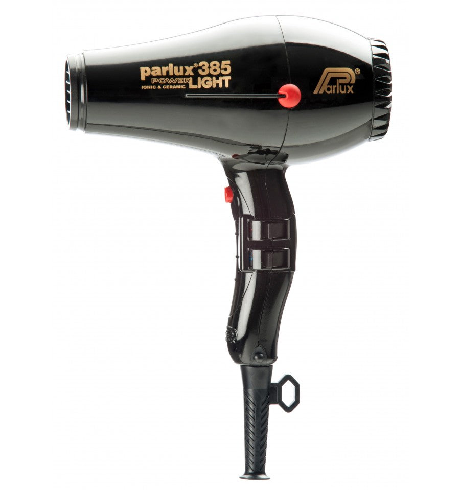 Parlux 385 Power Light Ionic and Ceramic Hair Dryer 2150W Black