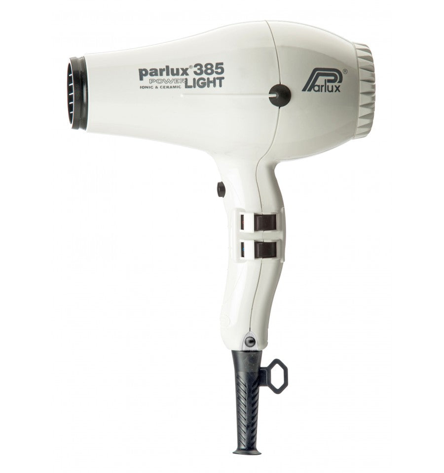 Parlux 385 Power Light Ionic and Ceramic Hair Dryer 2150W White