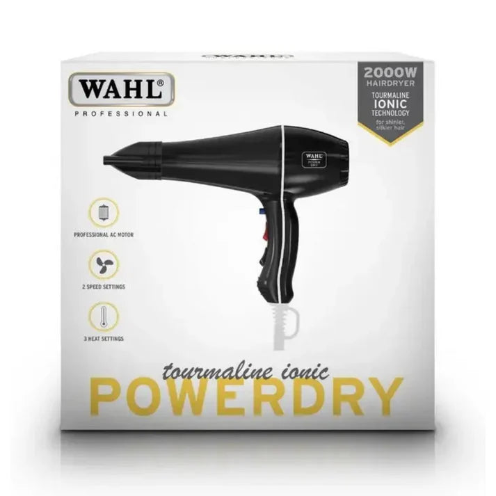 Wahl Power Dry Ionic Hair Dryer Black