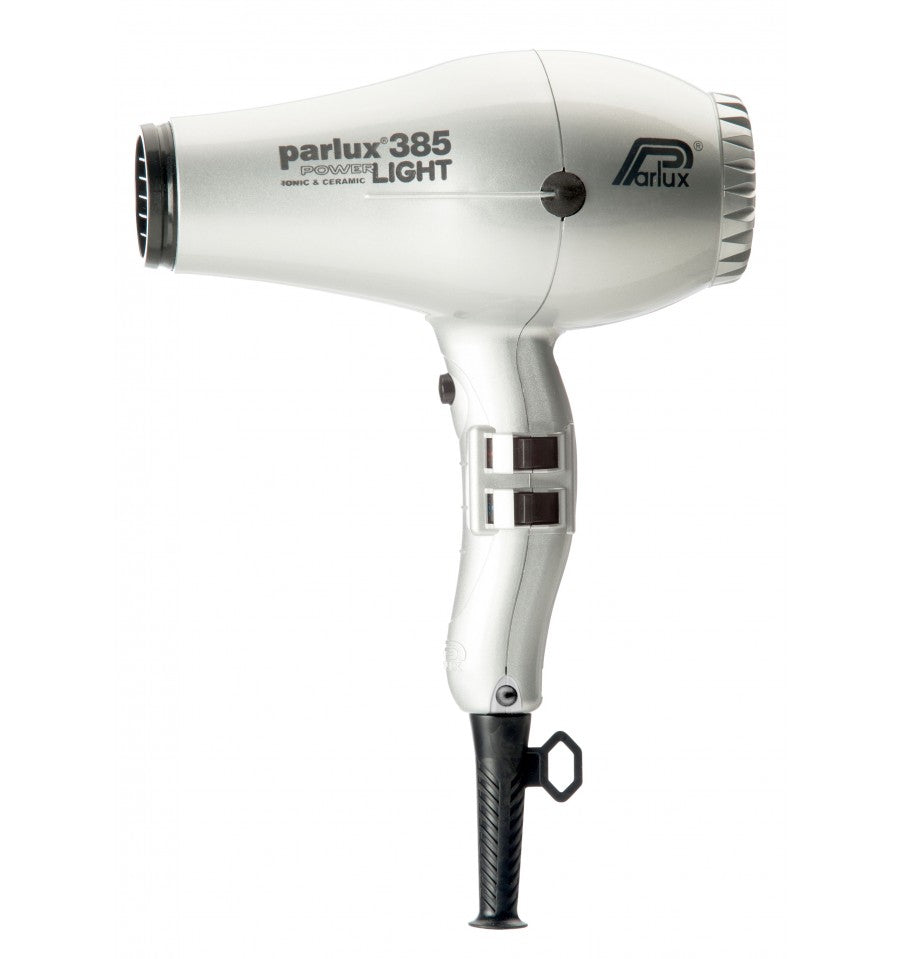 Parlux 385 Power Light Ionic and Ceramic Hair Dryer 2150W Silver