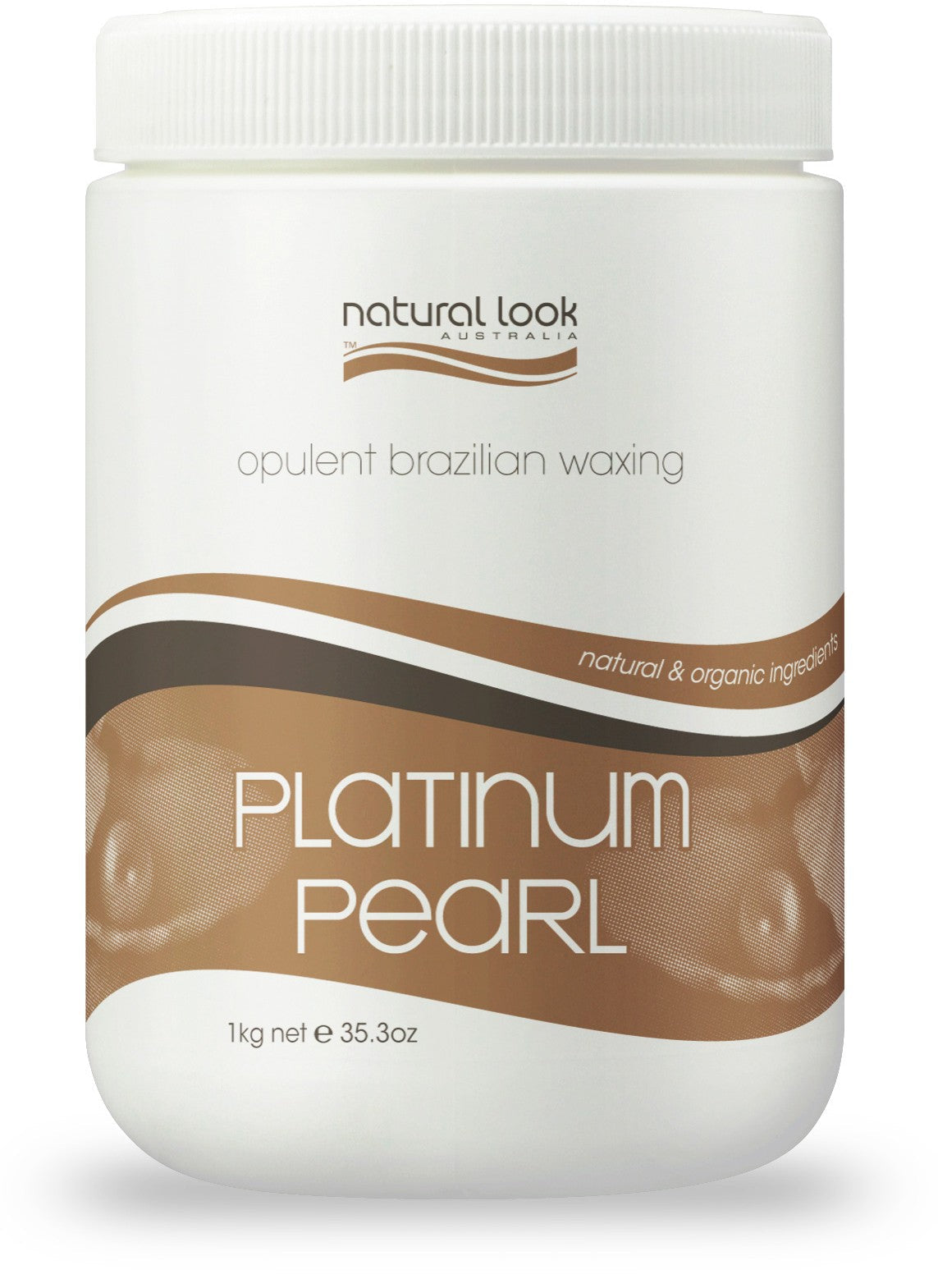 Natural Look Platinum Paradise Strip Wax Tub 1kg