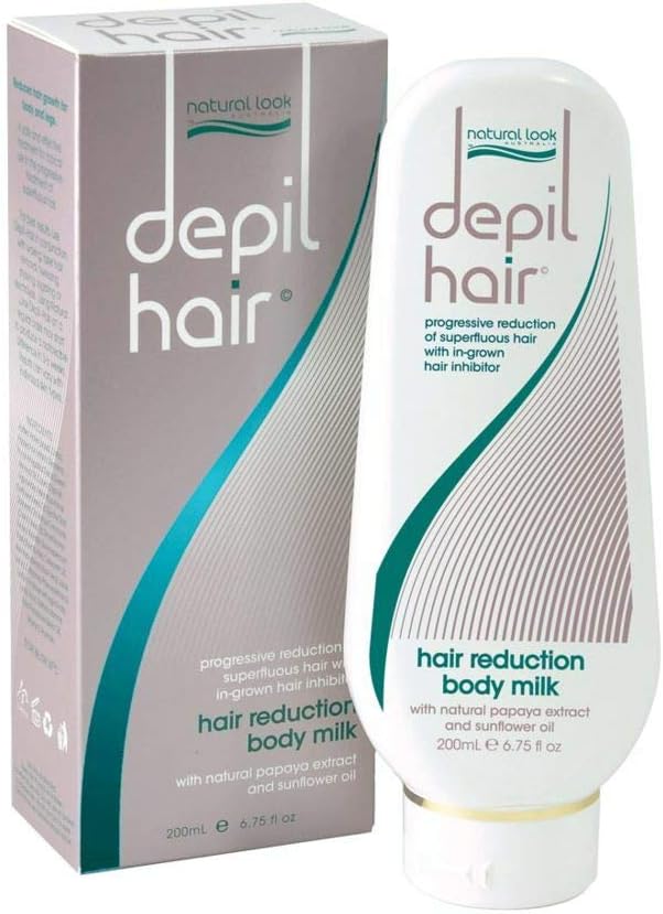 Natural Look Depil-hair Hair Reduction Body Milk 200ml