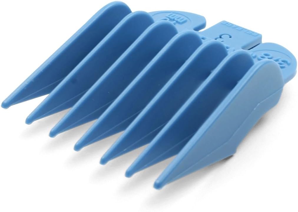 Wahl No. 3 Plastic Tab Attachment Comb 3/8inch Blue