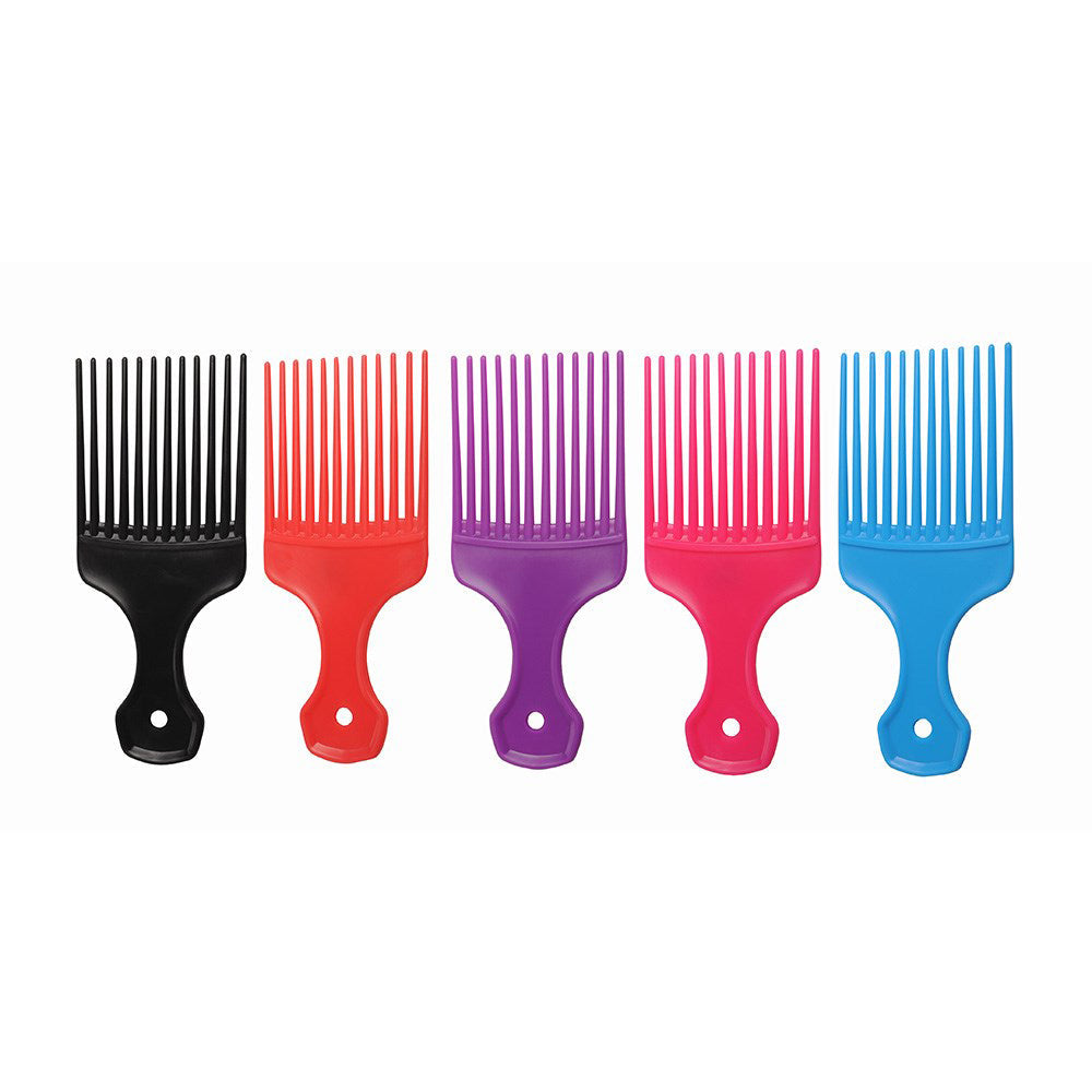 Salon Smart Afro Comb Assorted Color 127005