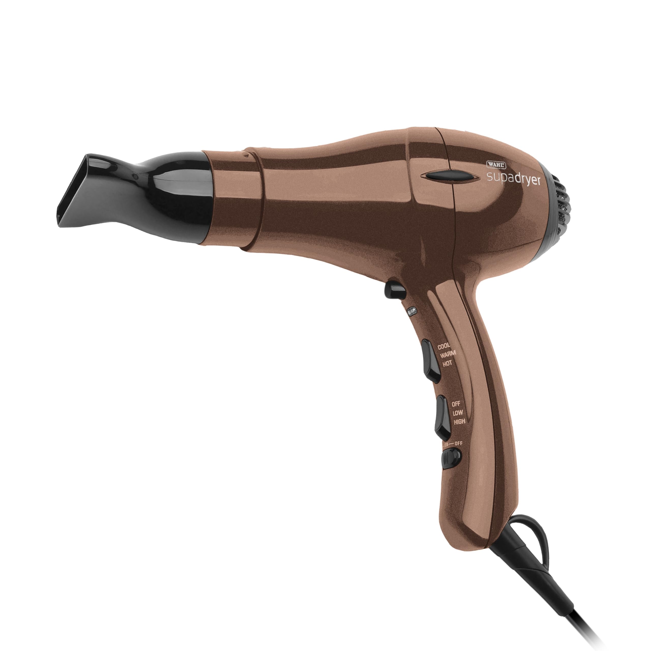 Wahl Supa Dryer Ionic Hair Dryer With Diffuser Copper