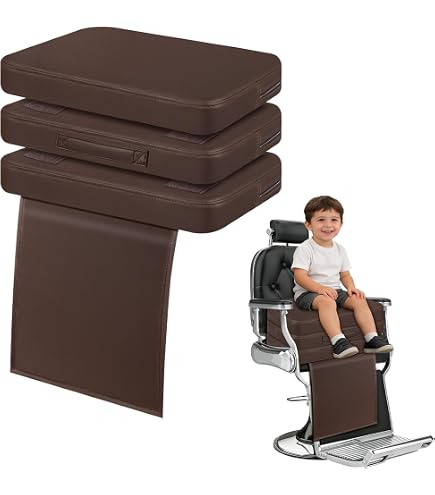 Karma Child Booster Seat For Salon Or Barber Chair With Flap Brown No.16 000916