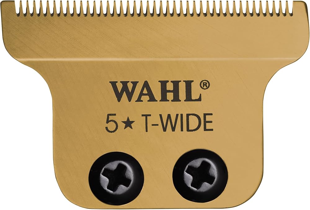 Wahl Gold Titanium Dlc T-wide Cord/cordless 5* Detailer Replacement Blade Set