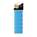 Hair Fx Magic Grip Velcro Rollers 6pc 28mm Light Blue