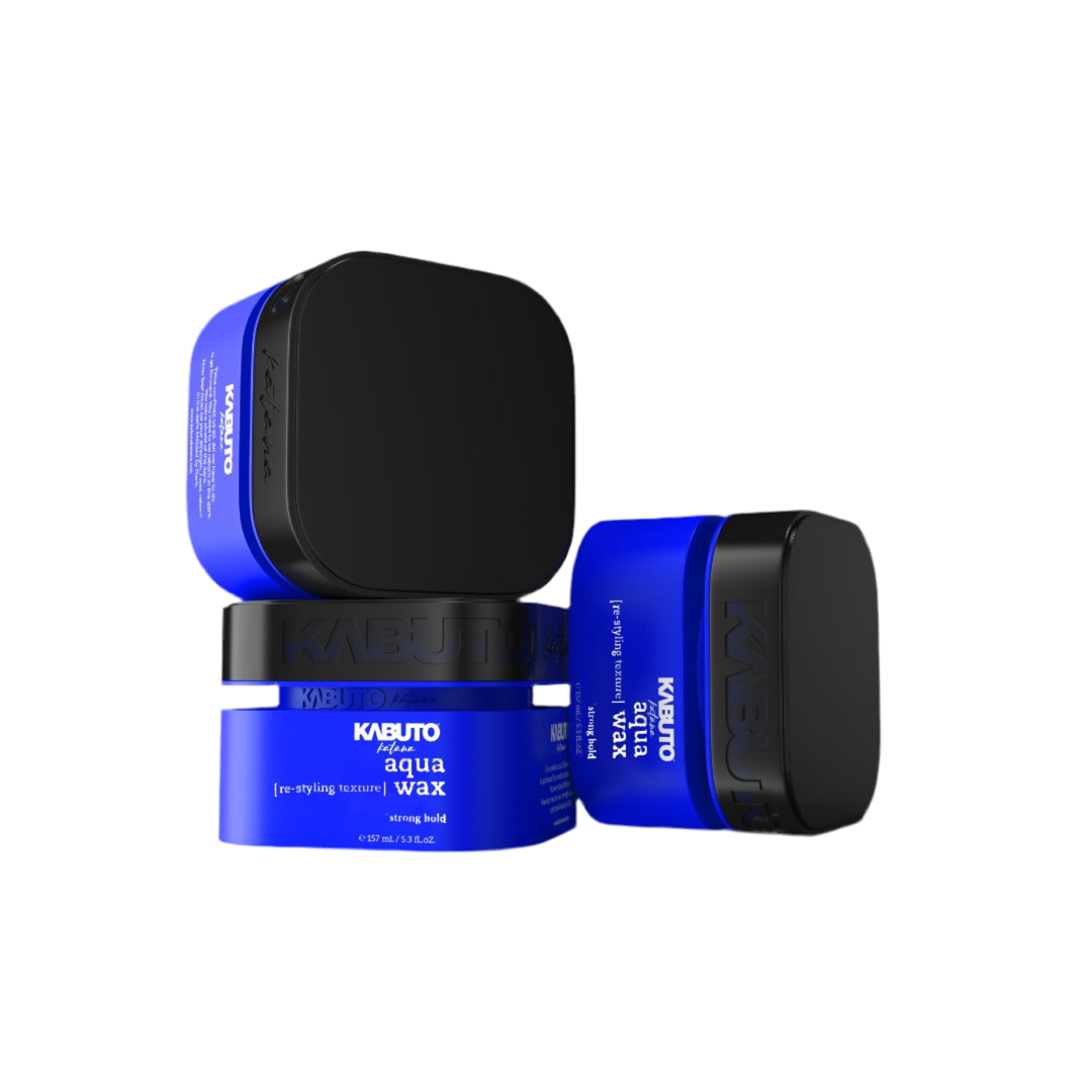 KABUTO HAIR STYLING AQUA WAX VIOLET VENOM ( GW 001 ) 150 ML