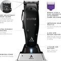 Andis MASTER Cordless Clipper Black Lable