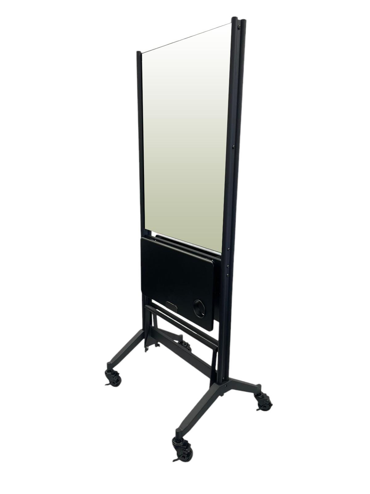 Karma Broome Double Sided Mobile Workstation With Mirror White 060904