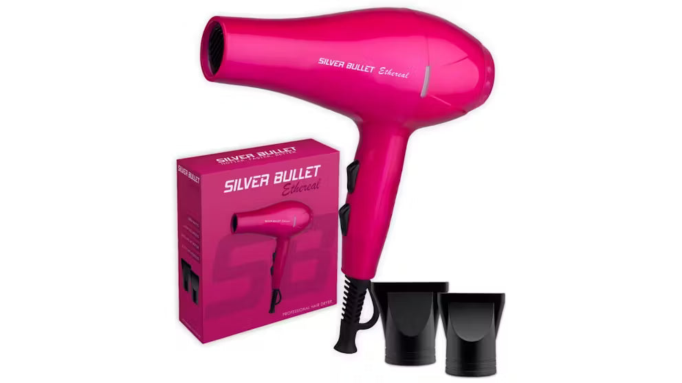 Silver Bullet Ethereal 2000W Hair Dryer - Hot Pink