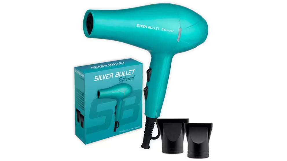 Silver Bullet Ethereal 2000W Hair Dryer - Turquoise