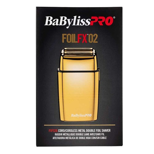 Babylisspro Double Foil Fx02 Shaver Gold