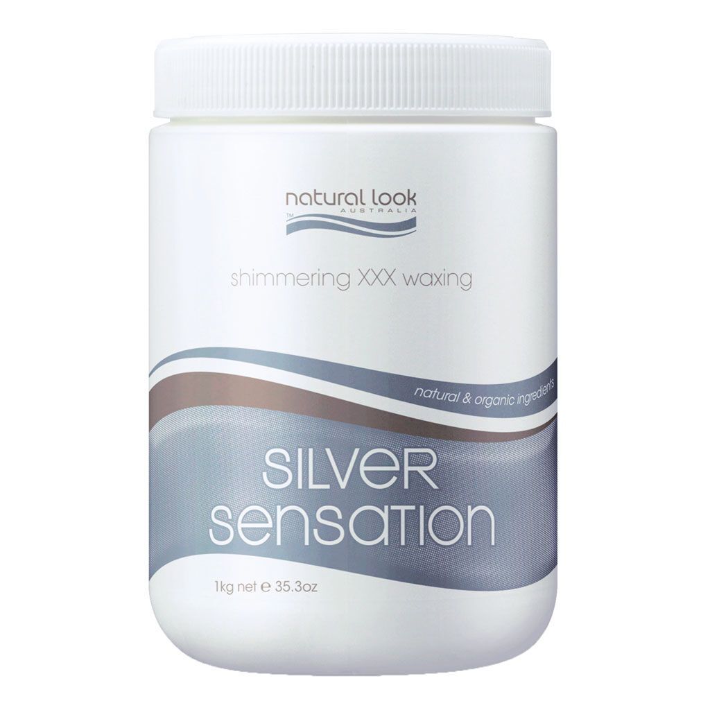 Natural Look Silver Sensation Strip Wax Tub 1kg