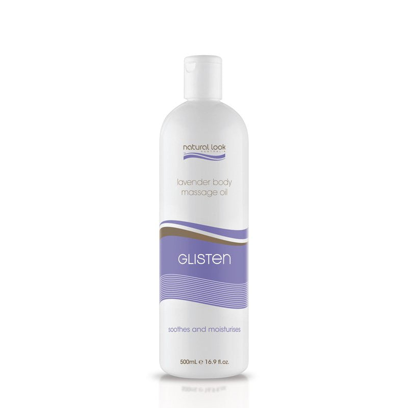 Natural Look Massage Oil Glisten Lavender 500ml