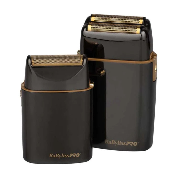 Babylisspro Limitedfx Foil Shaver Set Double And Single Gunmetal