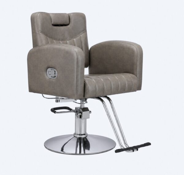 Karma Batlow Reclining Salon/ Barber/ Beauty Chair 02061302 - Grey
