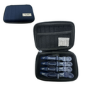 TUFT T-REX Crocodile Hair Clip with Eva Bag 4pk Blue