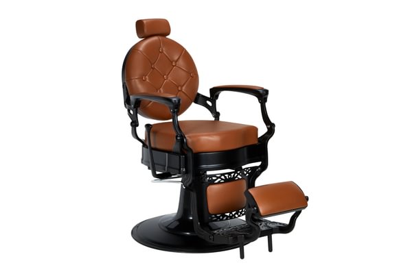 Mirplay Check BR Salon Barber Chair Brown